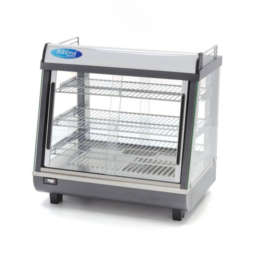 Warmhoudvitrine - 96 L - 67,5 cm - 3 Niveaus