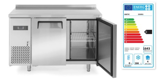 Vrieswerkbank met 2 deuren Kitchen Line 220L