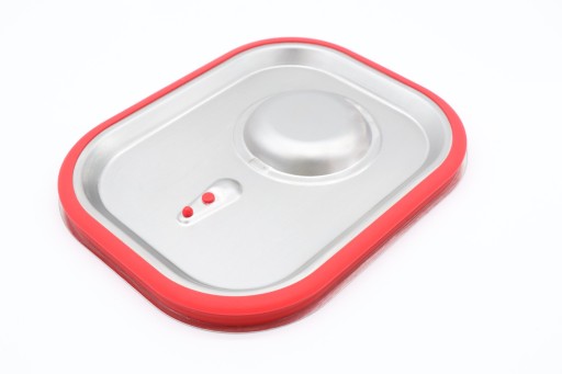 Gastronorm Deksel - 1/2 GN - RVS - Luchtdicht Rubber