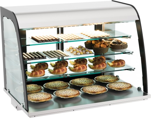 DROP-IN NEUTRAAL VITRINE 140L