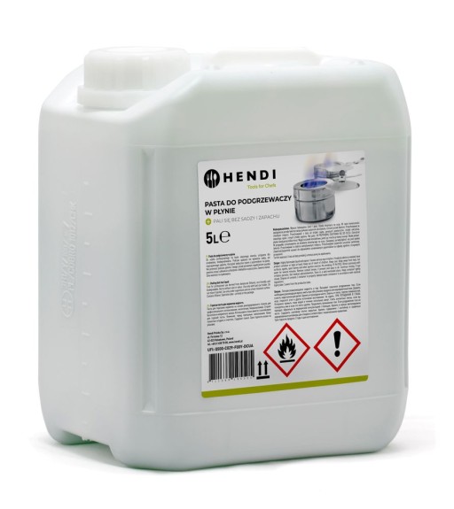 Chafing dish brandpasta jerrycan