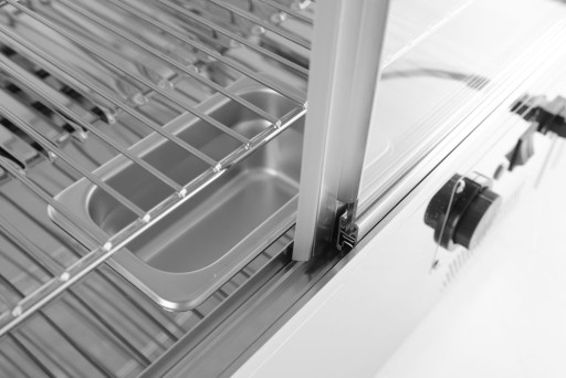 Opzet warmhoudvitrine