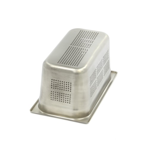 Gastronorm Bak - 1/3 GN - 15 cm Diep - RVS - Geperforeerd