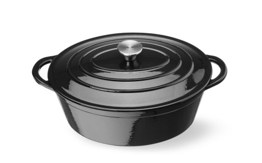 Braadpan geëmailleerd gietijzer