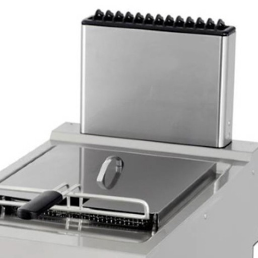 Heavy Duty Friteuse - 1 x 12 L - Enkel - 70 cm Diep - met Tapkraan - Gas