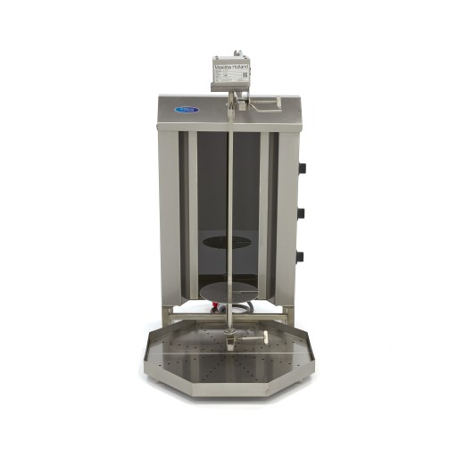 Shoarma Grill - 3 Branders - 30 Kg Vlees - Elektrisch