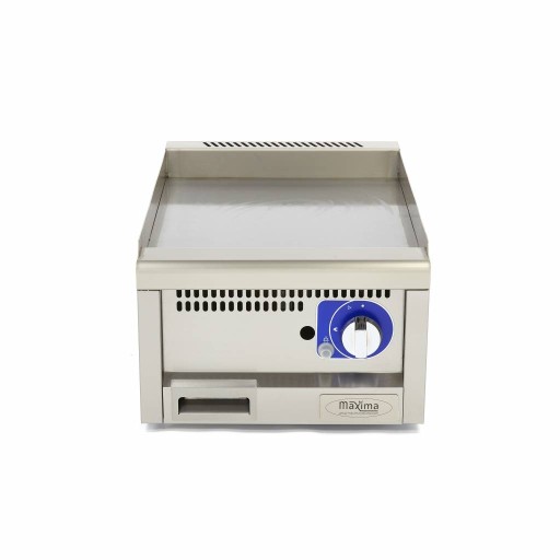 Horeca Grillplaat - Glad - Enkel - 60 cm Diep - Gas