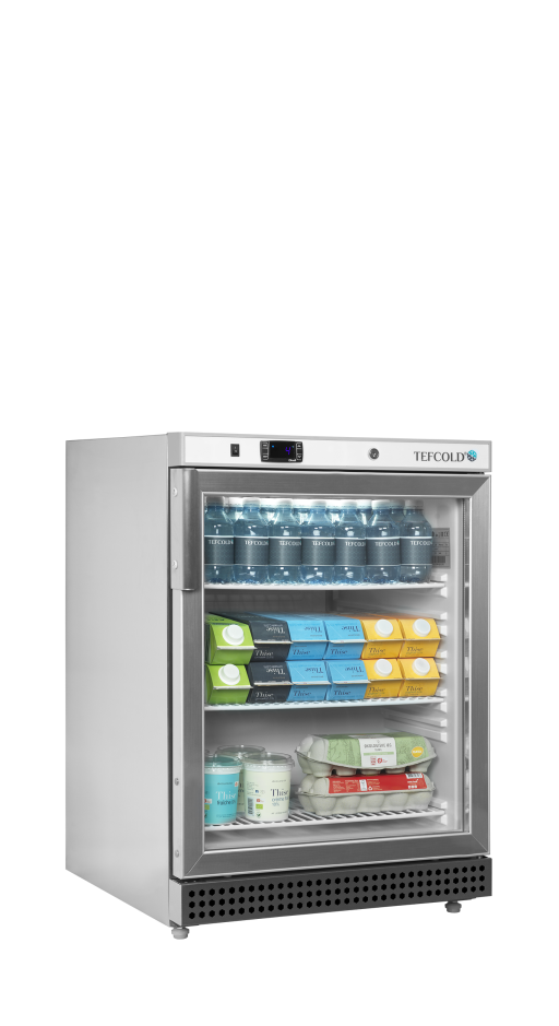 Glasdeurkoeling rvs UR200SG