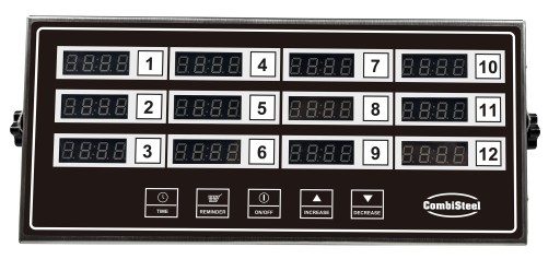 DIGITALE KEUKENTIMER 12 kanalen