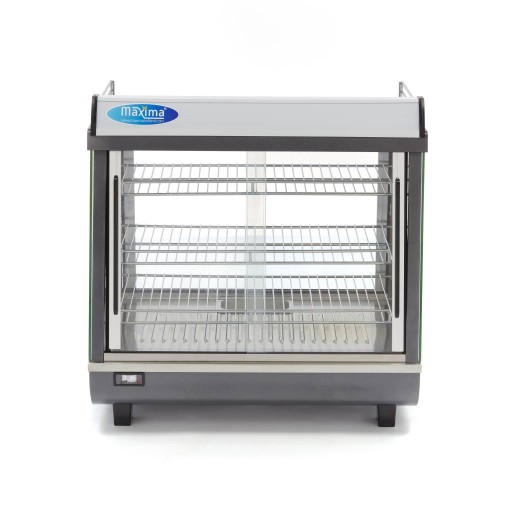 Warmhoudvitrine - 96 L - 67,5 cm - 3 Niveaus