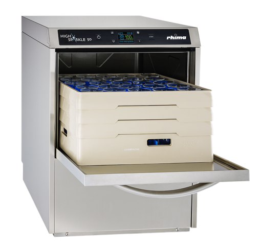 High Sparkle 50 glazenspoelmachine