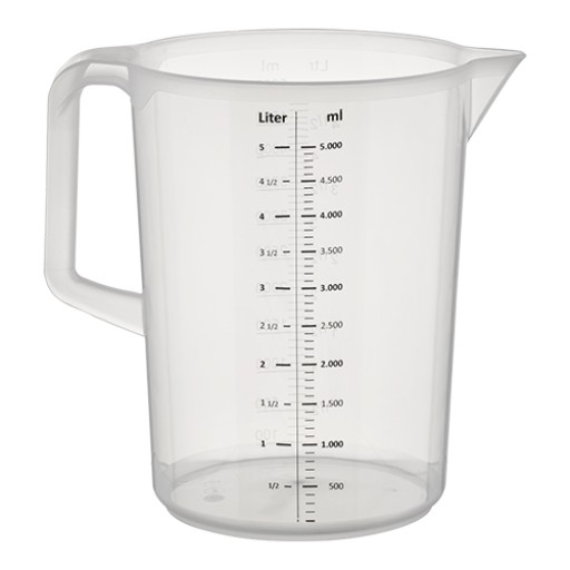 maatbeker 5,0L