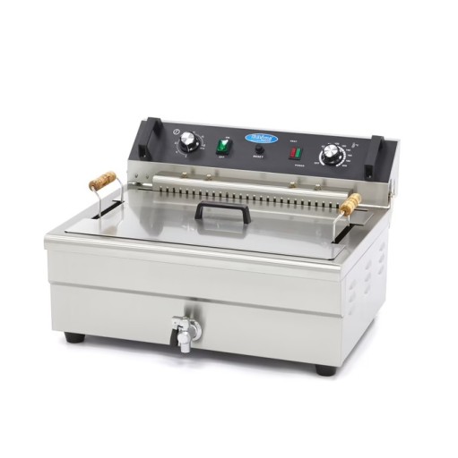 Oliebollen frituurpan - 20 L - 1 Mand - met Tapkraan