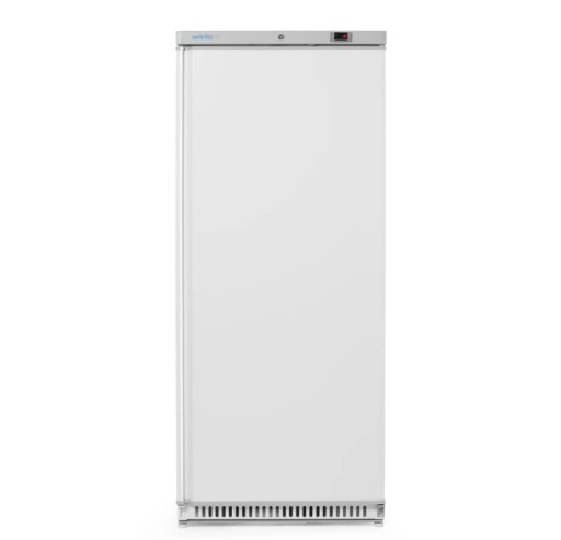 Budget Line koelkast 600 liter met een witte, gelakte stalen behuizing