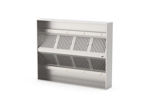 Afzuigkap Eilandkap 3000x2000xh400 mm