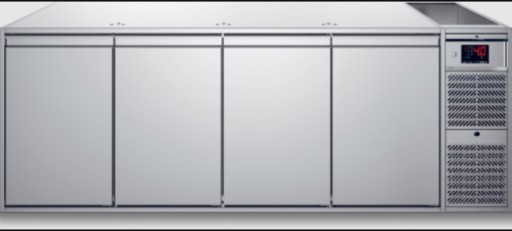 4-sectie koelwerkbank corpus 760