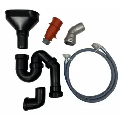 Combisteamer aansluitset 6x en 10x 1/1GN
