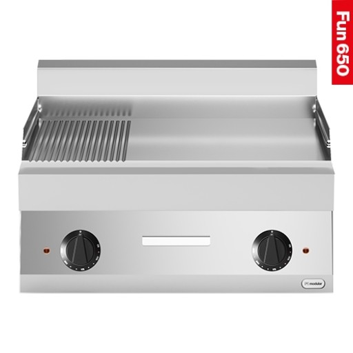 bakplaat |glad-geribbeld|