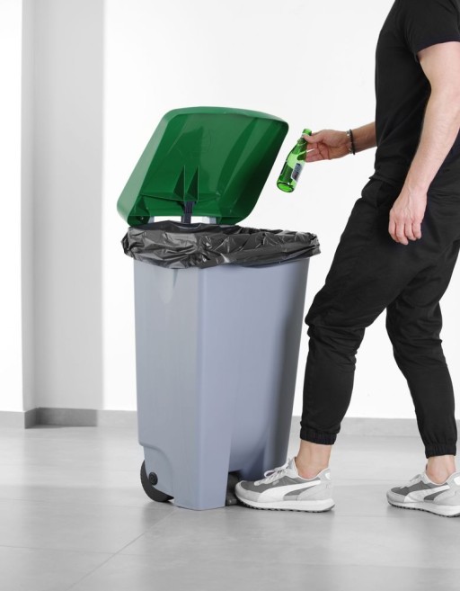 Deksel voor afvalbak