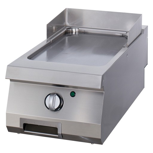 Premium Grillplaat - Glad Chroom - Enkel - 90 cm Diep - Gas