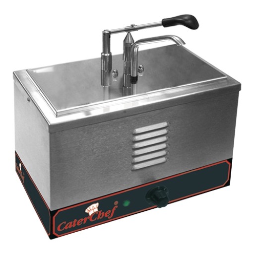 sauzen warmer m/dispenser