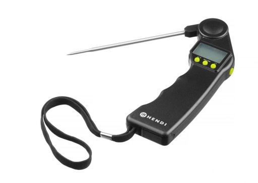 Digitale thermometer met opvouwbare sonde