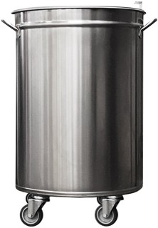 VERRIJDBARE AFVALTON 50 LITER