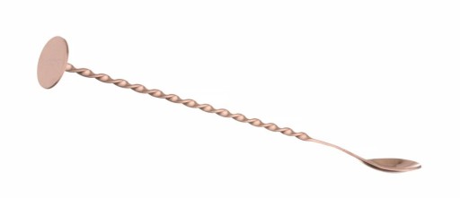 Barlepel met stamper