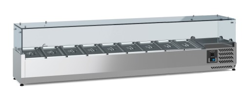 GEKOELDE OPZETVITRINE 1/3 GNx9