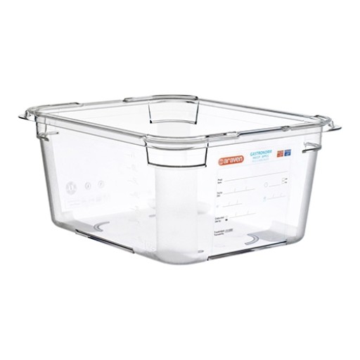 bak gastronorm |GN1/2| polycarbonaat