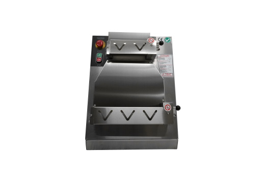 DEEGROLLER 40CM RECHT - RVS