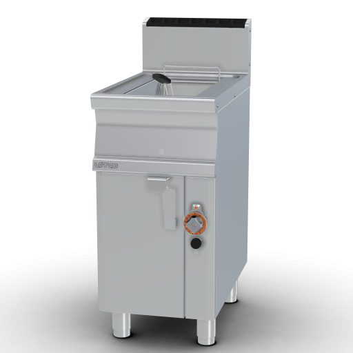 Gasfriteuse 13 liter - 1 mand - Productie 10kg/u