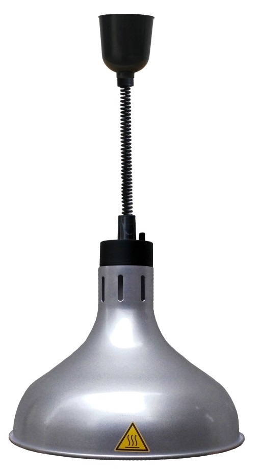WARMHOUDLAMP CH-03 ZILVER