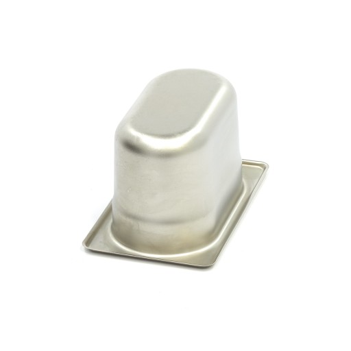 Gastronorm Bak - 1/9 GN - 10 cm Diep - RVS