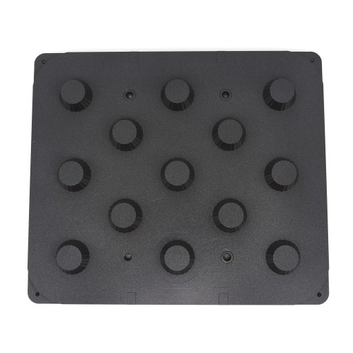 Tartelette Vorm - Gegolfd - 48/36 mm - 13 stuks