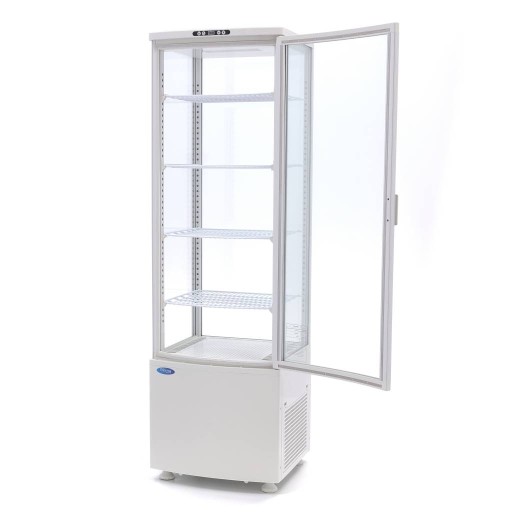 Koelvitrine - 235 L - 52 cm - Wit