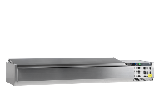 Opzetkoeling VK33-180cm RVS deksel