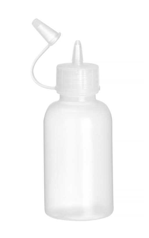 Mini saus dispenser - set van 4 stuks.