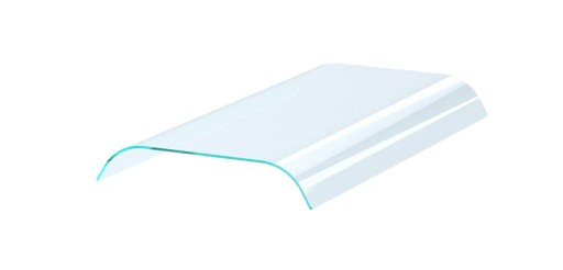 GEBOGEN GLAS AAN 2-ZIJDES 5/1