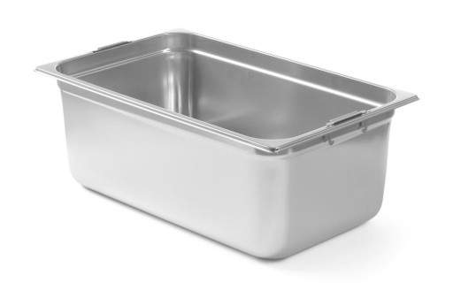 GN-container met intrekbare handgrepen