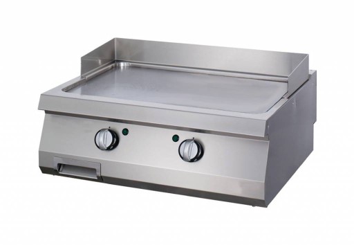 Heavy Duty Grillplaat - Glad - Dubbel - 70 cm Diep - Gas