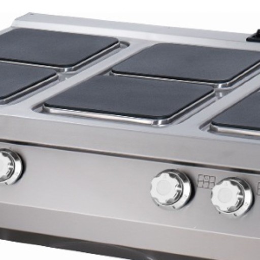 Premium Kookplaat - 6 Pitten - Driedubbel - 90 cm Diep - Elektrisch