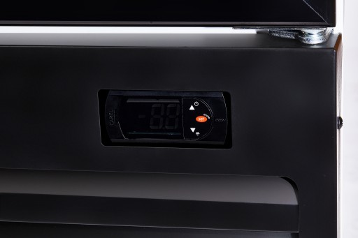 KOELKAST 2 GLASDEUREN 750L