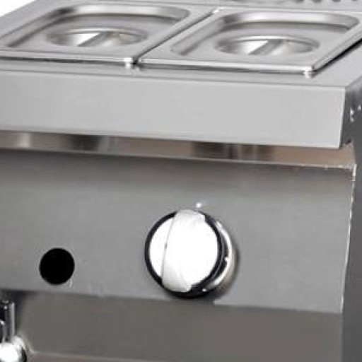 Heavy Duty Bain Marie - Enkel - 70 cm Diep - Gas