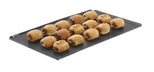 Tray, geperforeerd, anti-aanbak, 4 randen