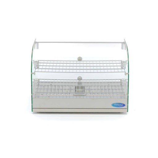 Warmhoudvitrine - 45 L - 55 cm - 2 Niveaus