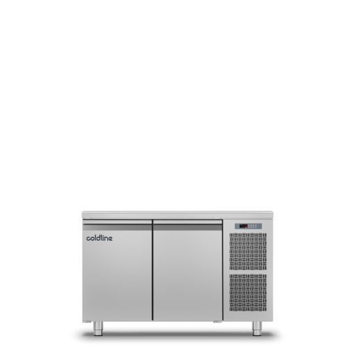 Geventileerde vrieswerkbank 2 deurs GN1/1 MASTER 2P/BT