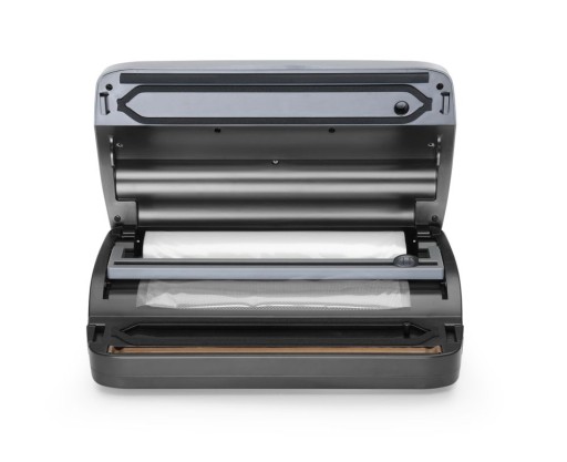 Vacuüm verpakkingsmachine voor zakken op rol.