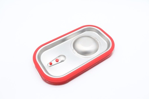 Gastronorm Deksel - 1/4 GN - RVS - Luchtdicht Rubber