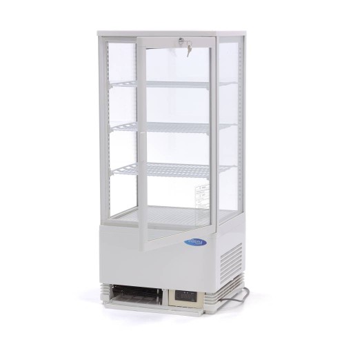 Mini Koelvitrine - 78 L - 43 cm - Wit